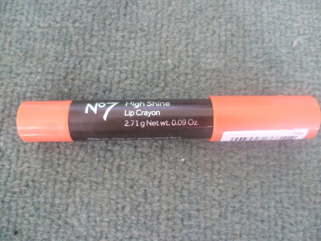 no7 high shine lip crayon in tickle