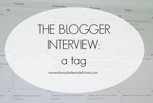 the blogger interview