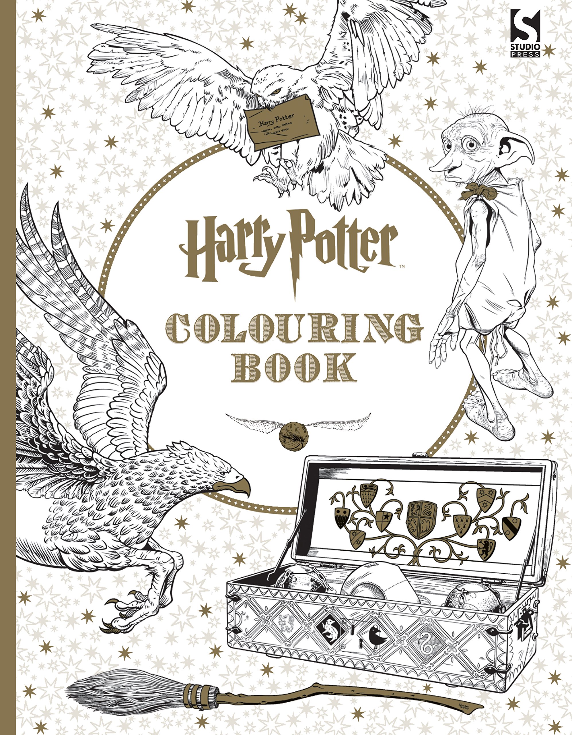 harry potter colouring book#