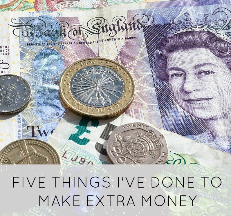 five things I’ve done to make extra money
