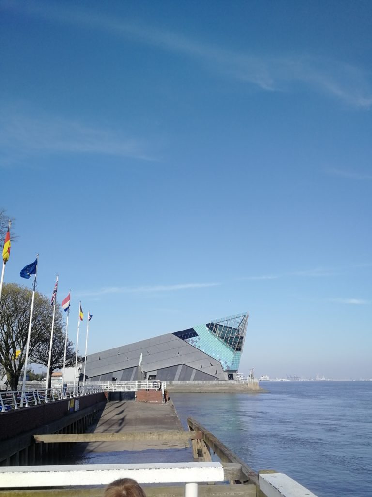 The exterior of The Deep, Hull