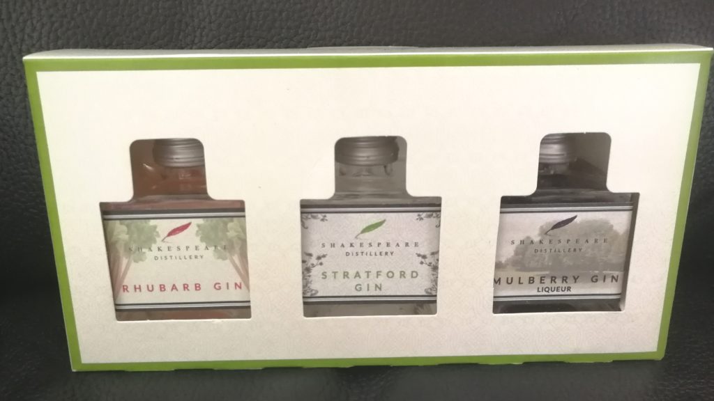 Shakespeare Distillery Three Gin Gift Set