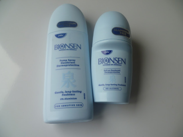 Bionsen Japanese Spa Minerals Pump Spray & Roll On Deodorant