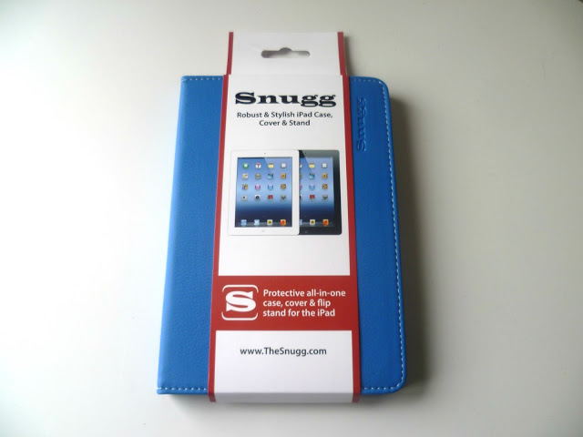 Home | The Snugg iPad Mini Leather Case Cover & Flip Stand in Electric Blue