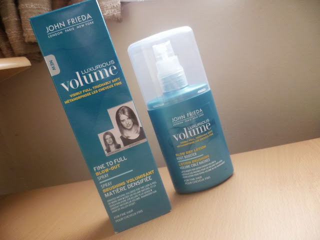 John Frieda Luxurious Volume Fine To Full Blow Out Spray & Blow Dry Lotion Root Booster