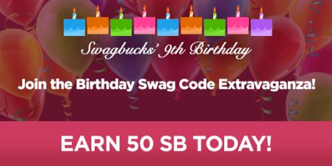 Join The Birthday Swag Code Extravaganza!