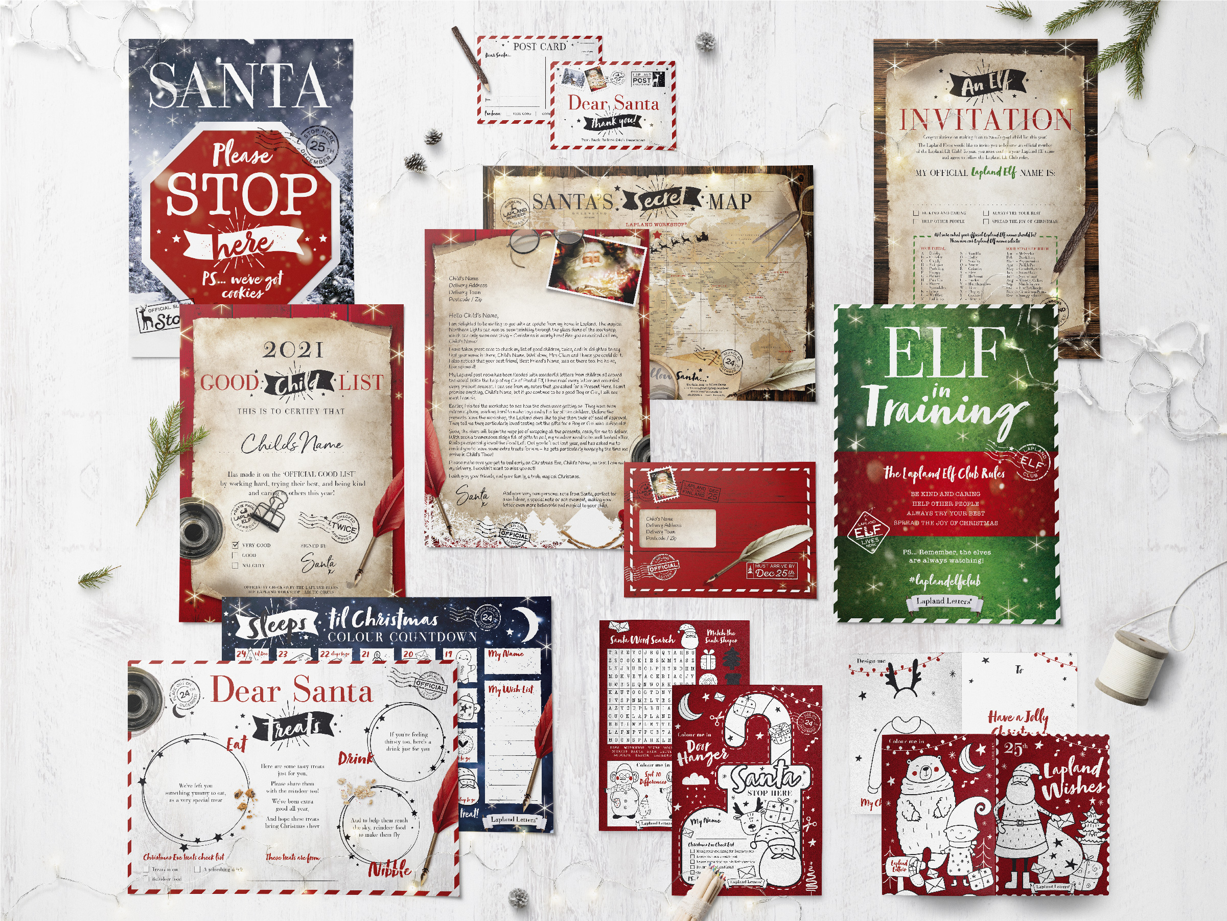 Win A Magical Letter Bundle From Lapland Letters